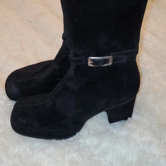 Guess‎ Y2K collectible retro suede boots #332 - Picture 3 of 11